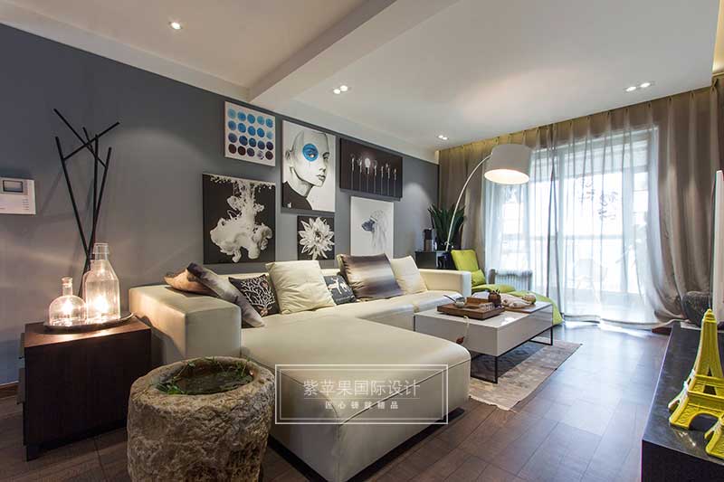 客厅装修实景图