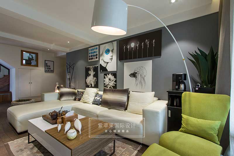 客厅装修实景图