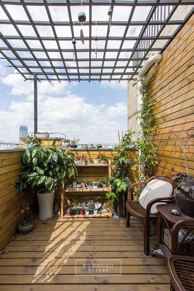 阳台花园装修实景图