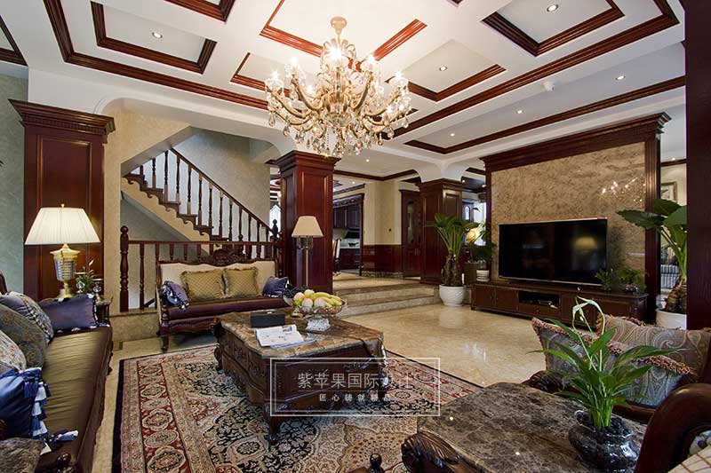 客厅装修实景图片