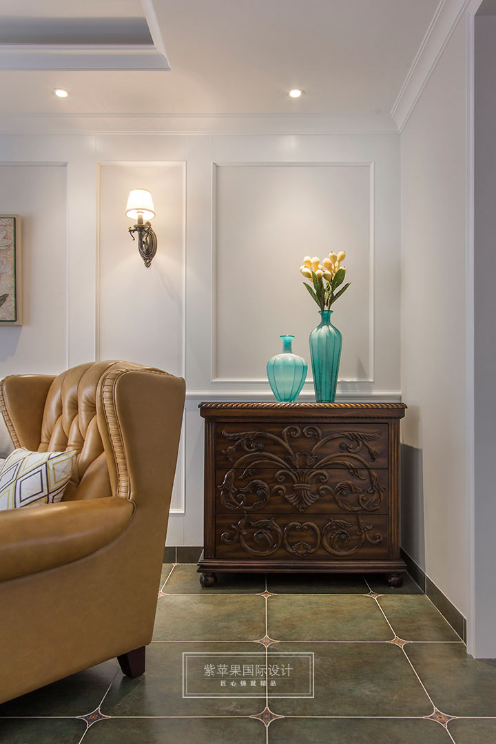 美式玄关实景图