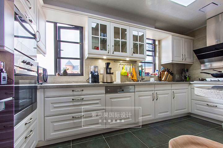 美式厨房装修实景图