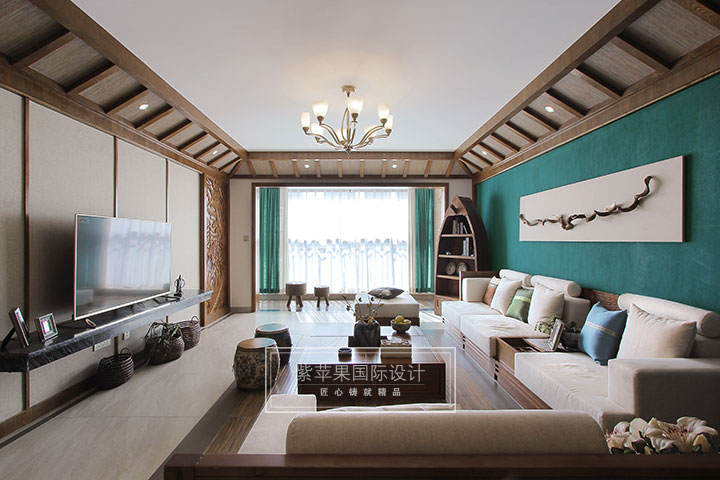 客厅装修实景图