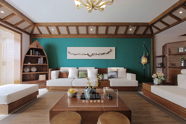 客厅装修实景图