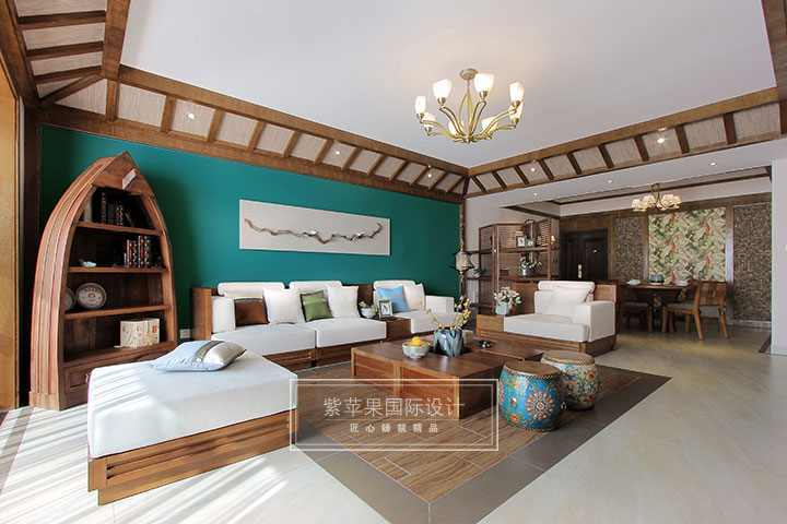 客厅装修实景图