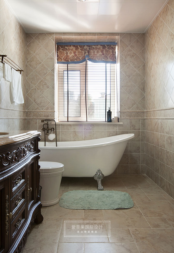 简美卫生间装修实景